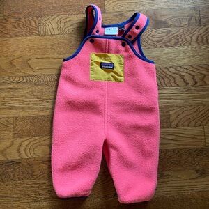 Patagonia baby synchilla overall 3-6 month